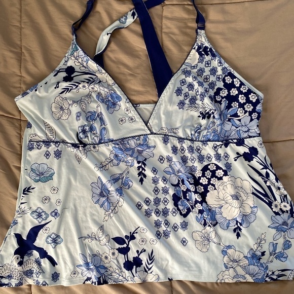 NWT- Women’s Apt 9 - two piece set floral sleepwear cami top and shorts- XXL - Picture 6 of 8